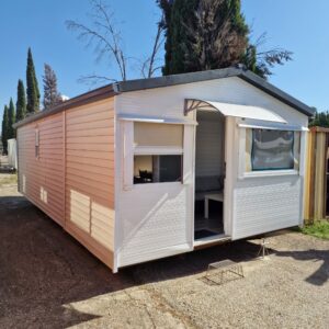 MAISON MOBILE SUNROLLER AVEC PORCHE INTÉGRÉ